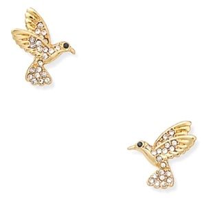 Kate Spade Grandma’s Closet Hummingbird Studs